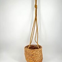 Hanging Rustic Seaweed Natural Basket Planter
