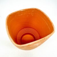 Square Rustic Terracotta Planter 9cm