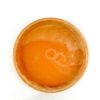 Rustic Orange Terracotta Saucer